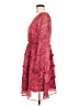 Torrid Paisley Red Cocktail Dress Size Med Plus (00) - photo 5