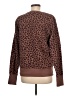 Tek Gear Animal Print Brown Pullover Sweater Size M - photo 2