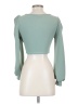 Unbranded Teal 3/4 Sleeve Blouse Size S - photo 2