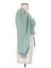Unbranded Teal 3/4 Sleeve Blouse Size S - photo 4