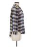 Caslon 100% Rayon Plaid Yellow Long Sleeve Button-Down Shirt Size Med Petite - photo 4