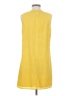 Ann Taylor 100% Polyester Yellow Casual Dress Size 4 - photo 2