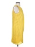 Ann Taylor 100% Polyester Yellow Casual Dress Size 4 - photo 4