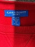 Karen Scott Sport Plaid Red Pullover Sweater Size L - photo 7