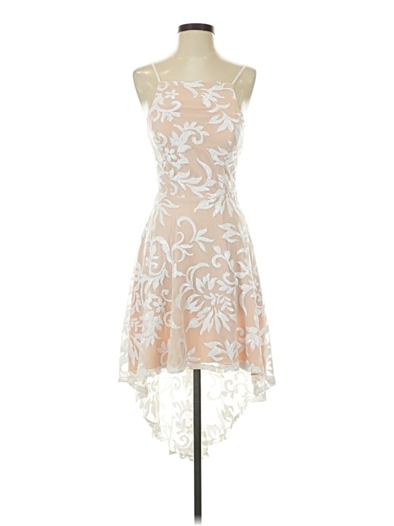 Pre-owned City Triangles Cocktail Dress In Ivory