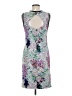 Phoebe Floral Gray Cocktail Dress Size 6 - photo 2