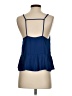 WAYF 100% Polyester Blue Sleeveless Blouse Size S - photo 2