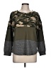 Absolutely Famous Camo Green Pullover Sweater Size L - photo 1