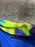 Blanc Graphic Blue Cocktail Dress Size S - photo 4