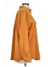 Chico's Solid Orange Long Sleeve Button-Down Shirt Size Lg (2) - photo 4