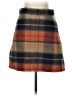 Lulus 100% Polyester Plaid Orange Casual Skirt Size S - photo 1