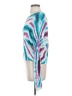 dh New York 100% Cotton Tie-dye Teal Pullover Sweater Size S - photo 5
