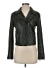 1.State 100% Polyurethane Metallic Green Jacket Size 4 - photo 1