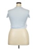 Divided by H&M Blue Short Sleeve Top Size XXL - photo 2