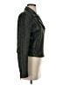 1.State 100% Polyurethane Metallic Green Jacket Size 4 - photo 4
