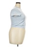 Divided by H&M Blue Short Sleeve Top Size XXL - photo 4