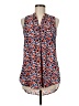 Papermoon 100% Polyester Blue Sleeveless Blouse Size M - photo 1