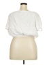 Ann Taylor White Short Sleeve Top Size XXL - photo 2