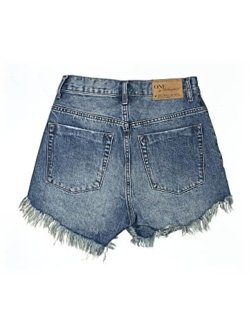 ONE X ONETEASPOON Denim Shorts (view 2)