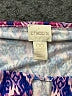 Chico's Print Blue Casual Dress Size XS (00) - photo 7