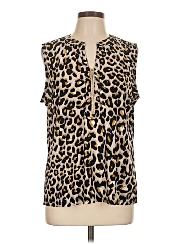 Anne Klein Sleeveless Blouse (view 1)
