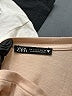 Zara Tan Short Sleeve T-Shirt Size L - photo 7