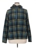 O'Neill 100% Polyester Plaid Teal Zip Up Hoodie Size XL - photo 1
