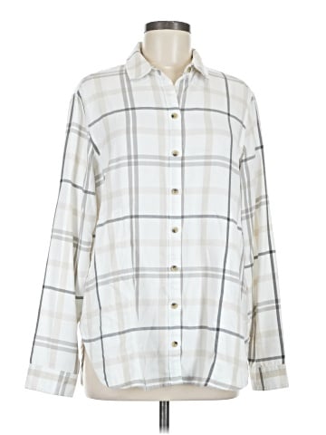 Jachs Girlfriend Long Sleeve Button-Down Shirt (view 1)