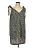 Unbranded Animal Print Gray Casual Dress Size L (estimated) - photo 1