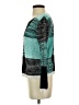 Forever 21 100% Cotton Color Block Teal Pullover Sweater Size 00 - photo 5