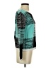 Forever 21 100% Cotton Color Block Teal Pullover Sweater Size 00 - photo 4