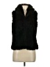 L'affaire Black Faux Fur Vest Size M - photo 1