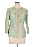 Lafayette 148 New York Tweed Green Jacket Size 10 - photo 1