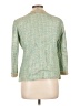 Lafayette 148 New York Tweed Green Jacket Size 10 - photo 2