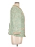 Lafayette 148 New York Tweed Green Jacket Size 10 - photo 4