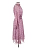 OPT 100% Polyester Paisley Purple Casual Dress Size S - photo 4