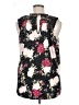 Torrid Floral Black Sleeveless Blouse Size 1X Plus (1) - photo 2