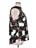 Torrid Floral Black Sleeveless Blouse Size 1X Plus (1) - photo 4