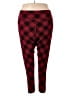 Blue Sky Argyle Red Casual Pants Size 3X - photo 1