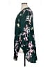 Torrid 100% Rayon Floral Green Kimono Size 1X Plus (1) - photo 5
