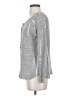 Generation Love 100% Cotton Gray Cardigan Size S - photo 5