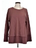 Cotton Bleu Burgundy Pullover Sweater Size L - photo 1