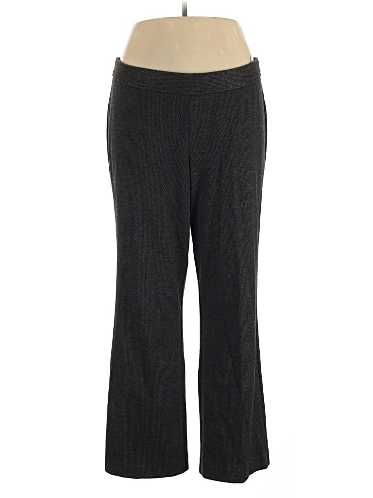 Pre-owned Lane Bryant Dress Pants In Gray