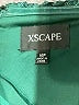 Xscape 100% Nylon Teal Cocktail Dress Size 16 (petite) - photo 7