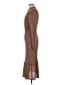Collective Concepts Tweed Brown Cocktail Dress Size M - photo 5