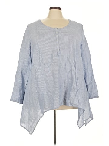 For Cynthia 3/4 Sleeve Blouse (view 1)