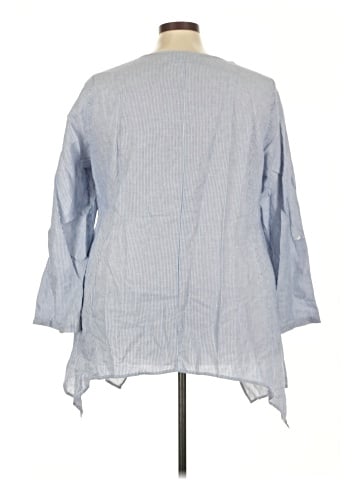 For Cynthia 3/4 Sleeve Blouse (view 2)