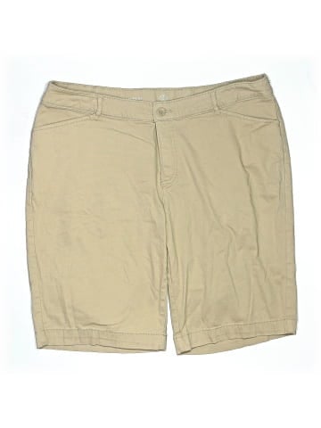 St. John's Bay Khaki Shorts (view 1)