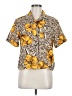 Assorted Brands Yellow Short Sleeve Blouse Size 6 - photo 1