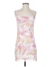 Two Cumberland Graphic White Pink Cocktail Dress Size S - photo 1